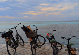 Family biking Six sense Laamu Family biking Six sense Laamu