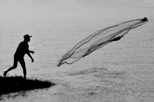 Fishin In  Majuli