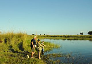 Fishing At Young Explorers In Botswana Fishing At Young Explorers In Botswana