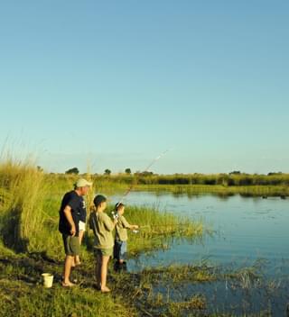 Fishing At Young Explorers In Botswana