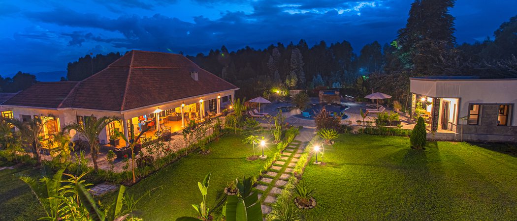 Five volcanoes hotel garden