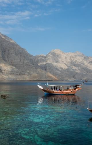 Fjords At Khasab In Musandam Oman
