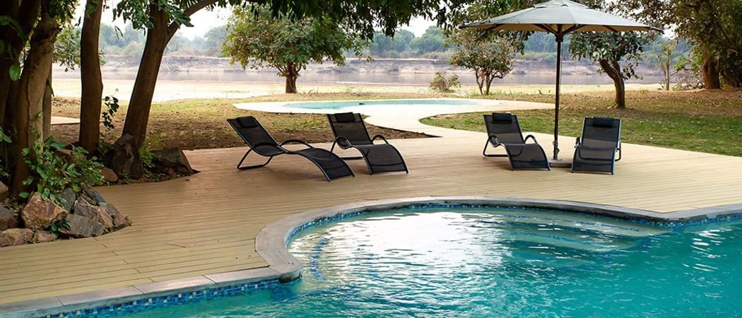 Flatdogs Camp Swimming Pool South Luangwa Zambia