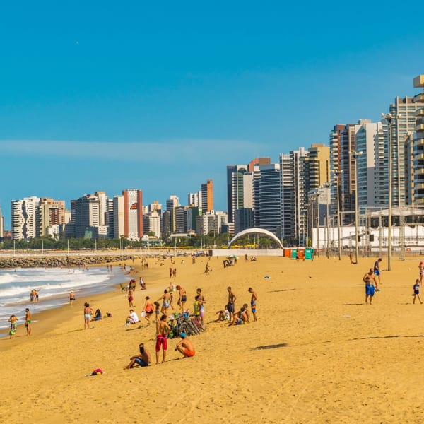 Fortaleza Beach Brazil Canva Pro