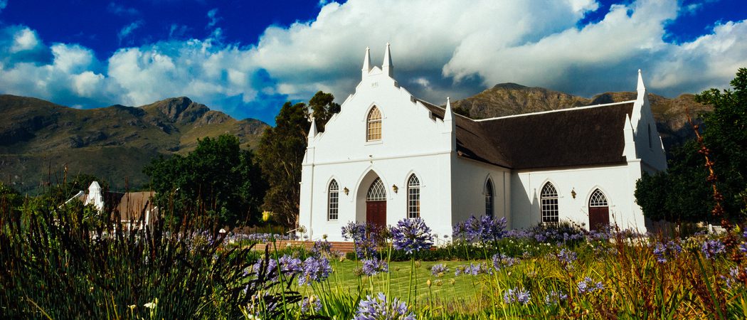 Franschhoek Church Winelands Of South Africa
