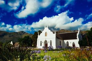 Franschhoek Church Winelands Of South Africa