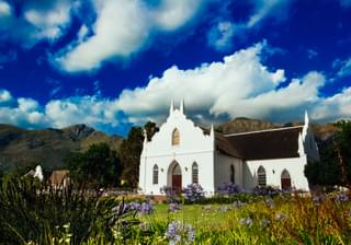 Franschhoek Church  Winelands Of  South  Africa