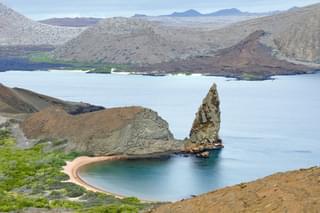Galapagos Islands volcanic island