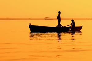 Ganges Sunset Ganges Sunset
