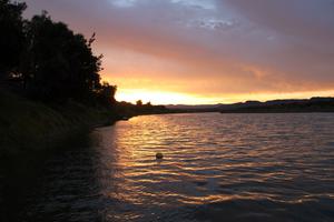 Gariep River sunset Namibia South Africa