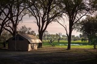 Golden Africa Safaris Guest Tents By Lagoon