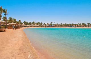 Golden Beach in Hurghada Egypt