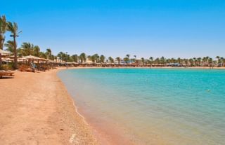 Golden Beach in Hurghada Egypt Golden Beach in Hurghada Egypt