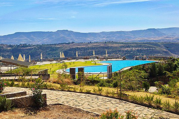 Gondar Hills Pool And Views Gondar Hills Pool And Views