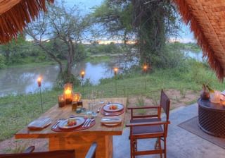 Grumeti River Camp Verandah Grumeti River Camp Verandah