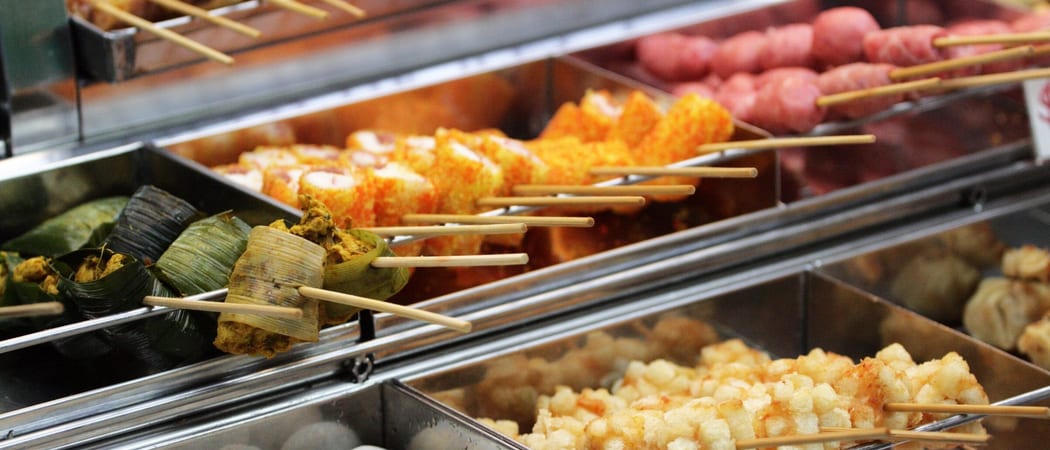 Hawker food Penang Malaysia