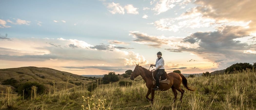 Horse riding at El Balcon
