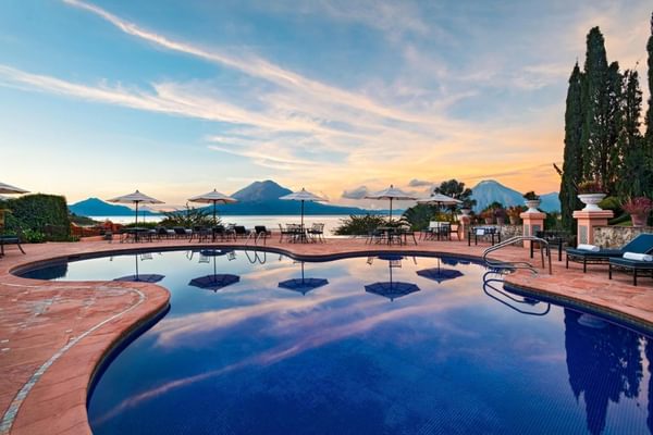 Hotel Atitlan pool Hotel Atitlan pool