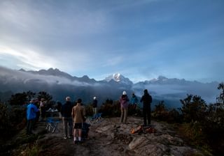 Camping on the Inca Trail Machu Picchu Peru Camping on the Inca Trail Machu Picchu Peru
