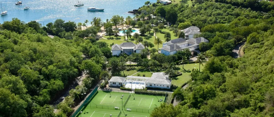 INN Aerial The Inn at English Harbour