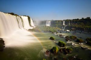 Iguazu falls argentina side Iguazu falls argentina side
