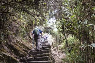 Inca Trail steps Peru Inca Trail steps Peru