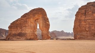 Jabal Al Fil Elephant Rock in Al Ula desert landscape Saudi Arabia Canva Pro Jabal Al Fil Elephant Rock in Al Ula desert landscape Saudi Arabia Canva Pro