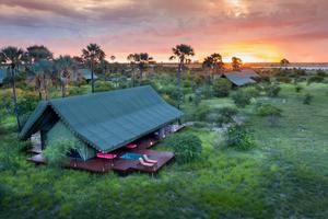 Jacks Camp Suite Aerial View