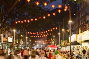Jalan Alor nighttime markets KL Malaysia
