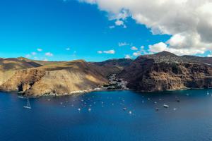 Jamestown viewed from sea Photo by Craig Williams