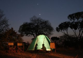 Jongomero Tent In Bush Jongomero Tent In Bush