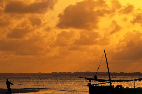 Kenya Lamu Island dhow at sunset Canva Pro Kenya Lamu Island dhow at sunset Canva Pro