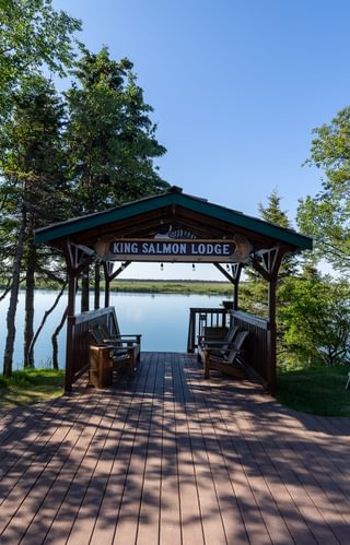 King Salmon Lodge lake King Salmon Lodge lake