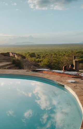 Kipalo hills pool and view Kipalo hills pool and view