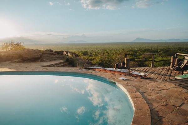Kipalo hills pool and view Kipalo hills pool and view