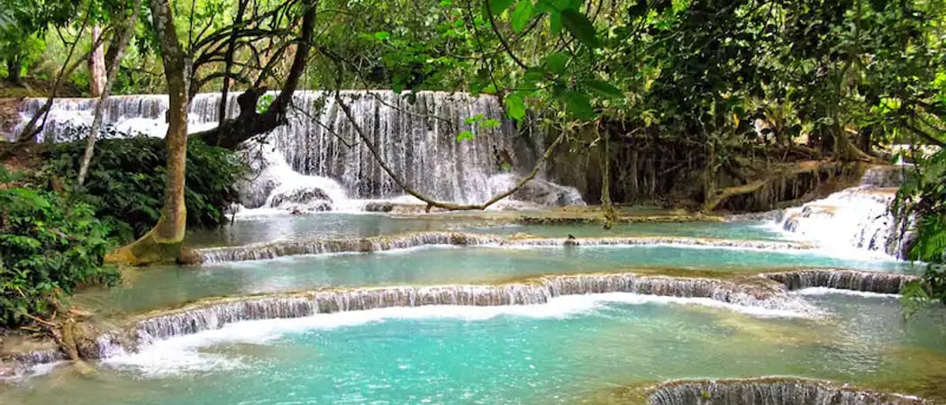 Kuangsi Waterfall