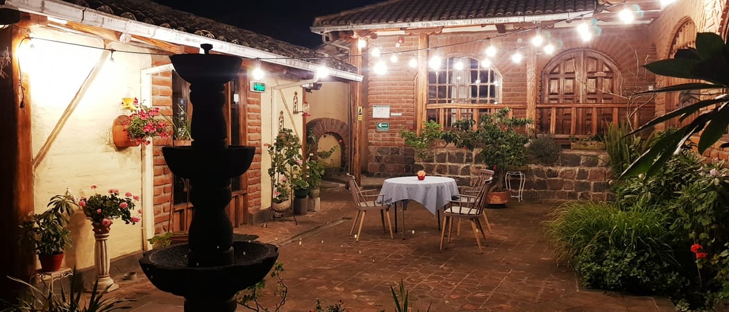 La Jimenita outside