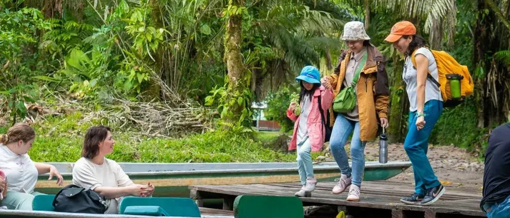 La Selva canoe Otavalo Ecuador