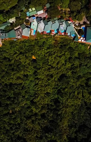 Ladera Eco Hotel View from above St Lucia Caribbean Ladera Eco Hotel View from above St Lucia Caribbean
