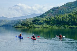 Lake Kivu Kayaking In Rwanda Lake Kivu Kayaking In Rwanda