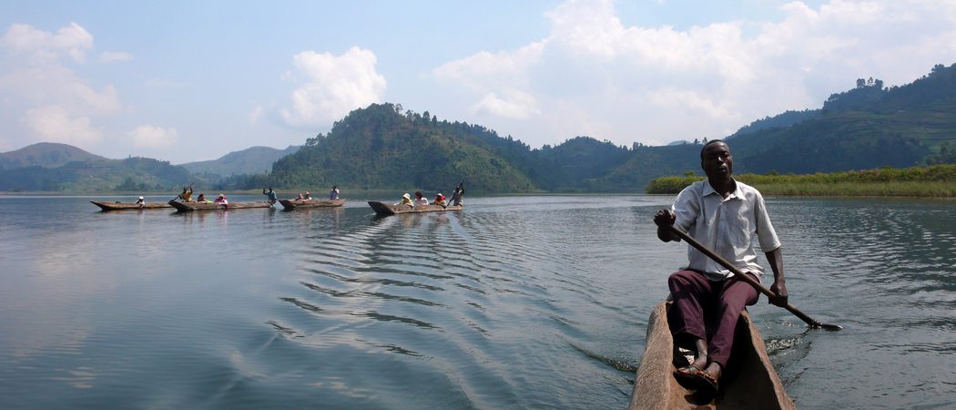 Lake  Mutanda  Canoe  A  Robert  Brierley
