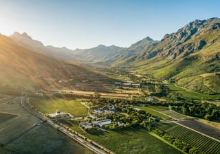 Lanzerac Estate Flyover Lanzerac Estate Flyover