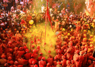Lathmar Holi Festival in Nandgaon India 2019 Canva Pro Lathmar Holi Festival in Nandgaon India 2019 Canva Pro