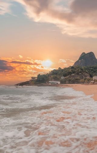 Leblon Beach Rio Brazil