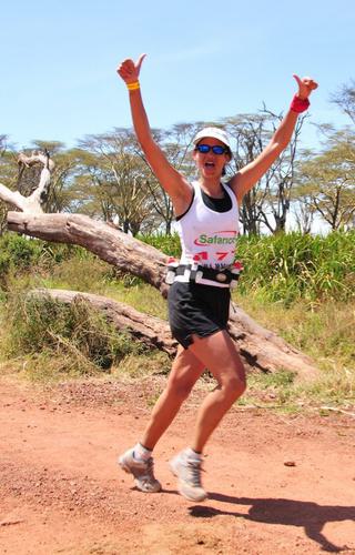 Lewa Safari Marathon happy runner