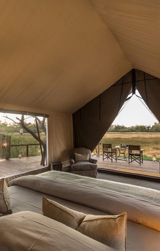 Little Machaba classic luxury tent Botswana Little Machaba classic luxury tent Botswana