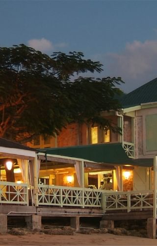 Little Good harbour dining cover barbados Little Good harbour dining cover barbados