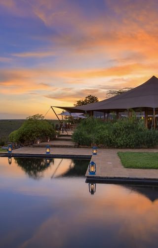 Loisaba tented camp infinity pool Loisaba tented camp infinity pool