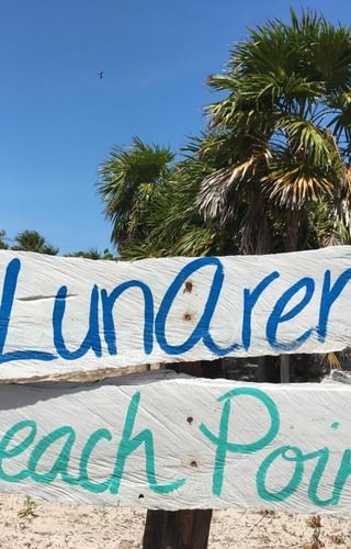 Lun Arena sign Lun Arena sign