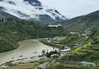 Lush River Valley in Wangdue Phodrang Bhutan Canva Pro Lush River Valley in Wangdue Phodrang Bhutan Canva Pro